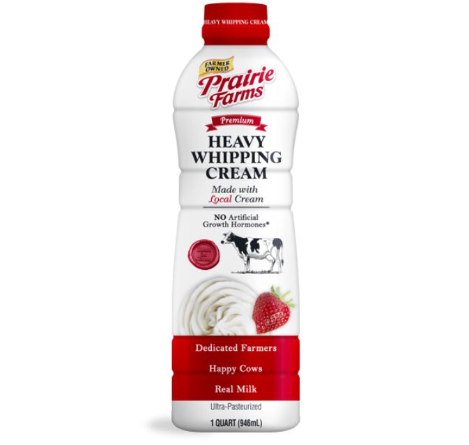 Prairie Farms Heavy Whipping Cream 1qt