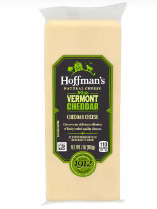 Hoffman's White Vermont Cheddar 7oz