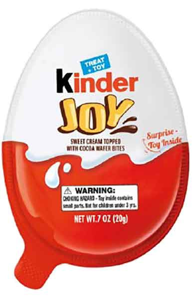 Kinder Joy Chocolate Surprise Egg 0.7 oz.