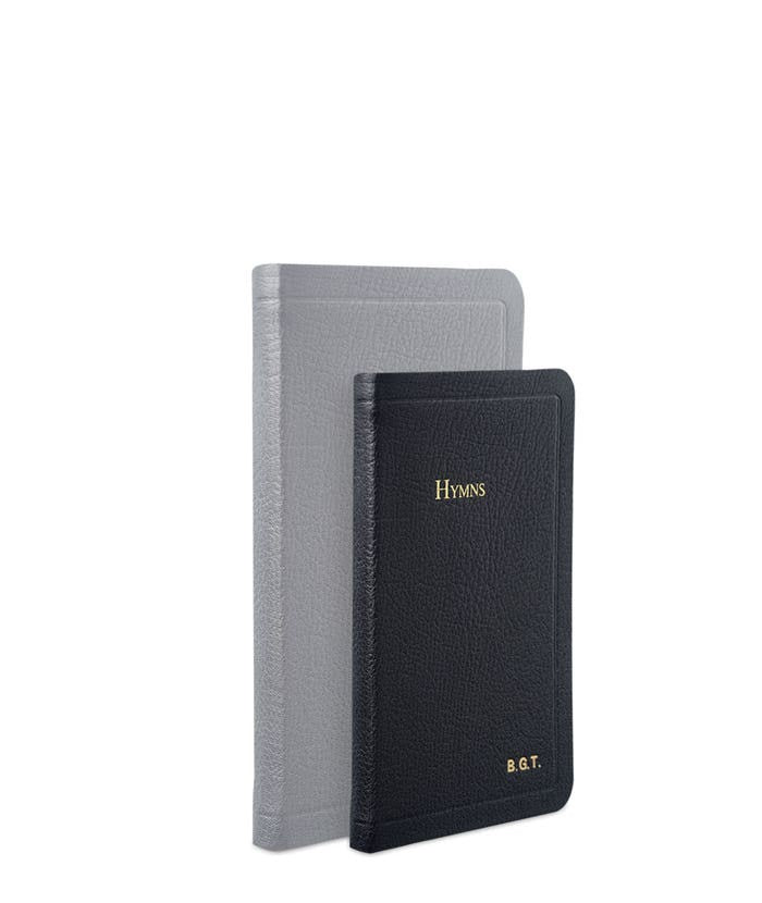 Hymn Book Medium Leather w/Line Index