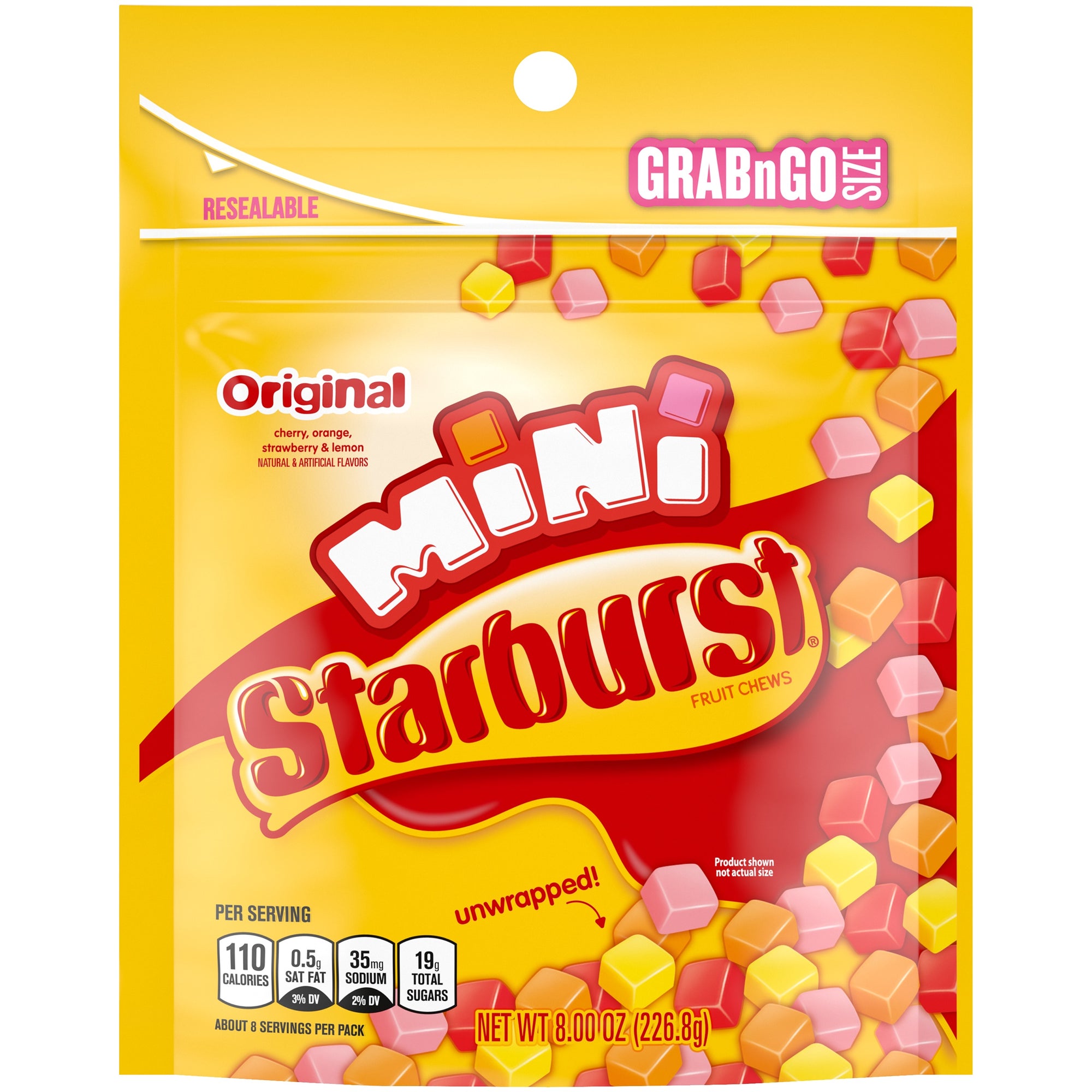 Starburst Candy Mini Original 8oz