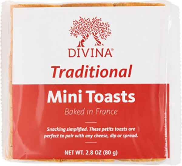 Divina Mini Toast Crackers 2.8oz