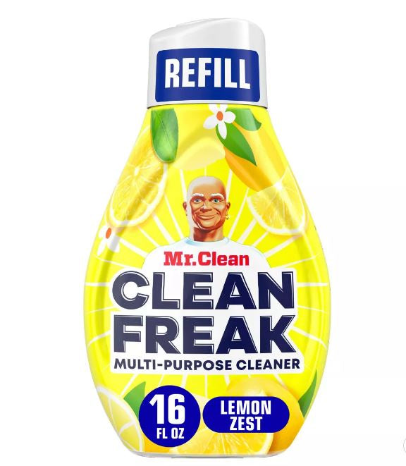 Mr. Clean Freak Refill Lemon Zest Scent 16 oz