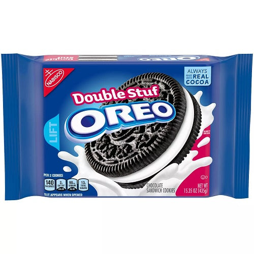 Nabisco Cookies Oreo Double Stuff 14.03oz.