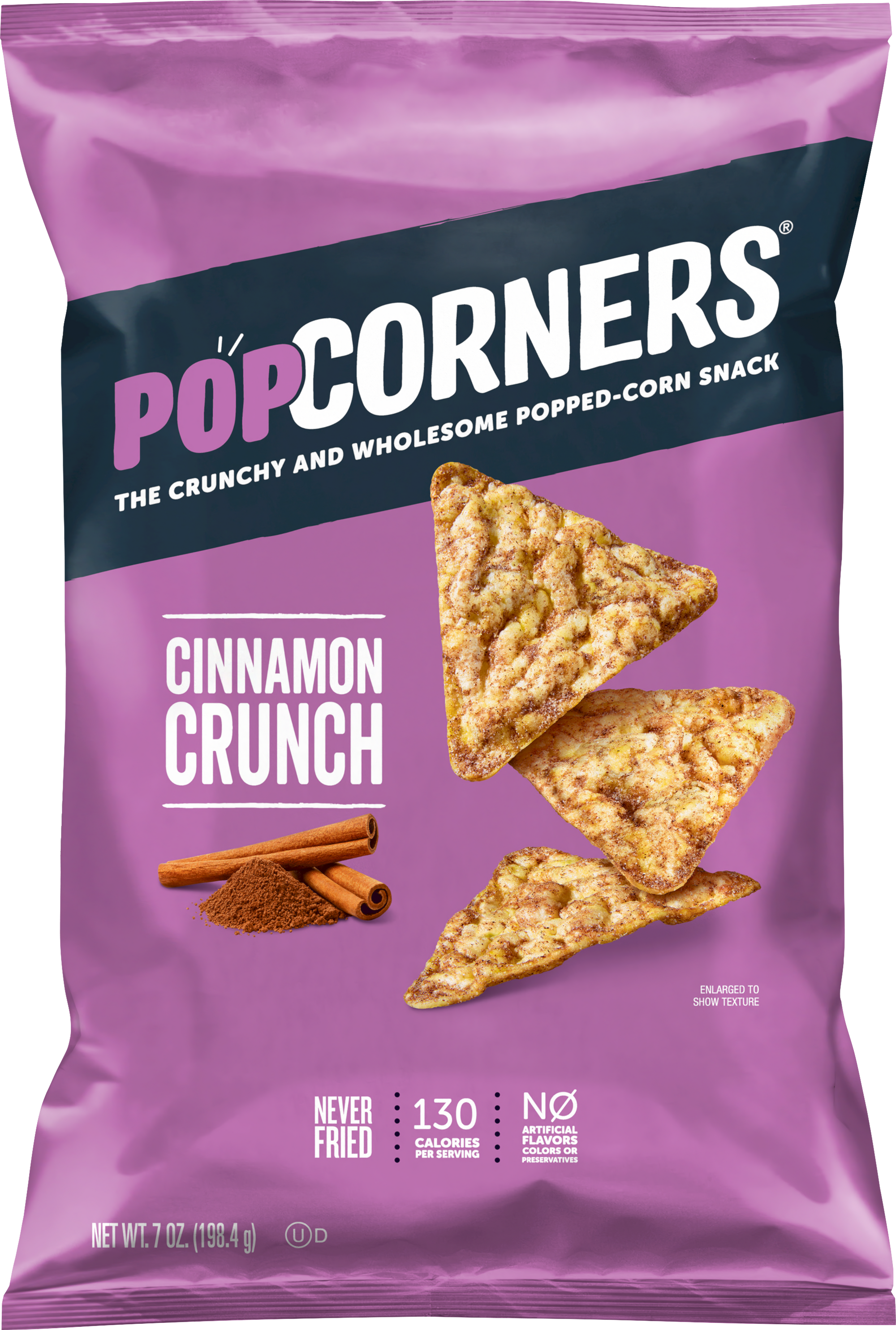 Popcorners Popped Corn Snacks Cinnamon Crunch 7oz