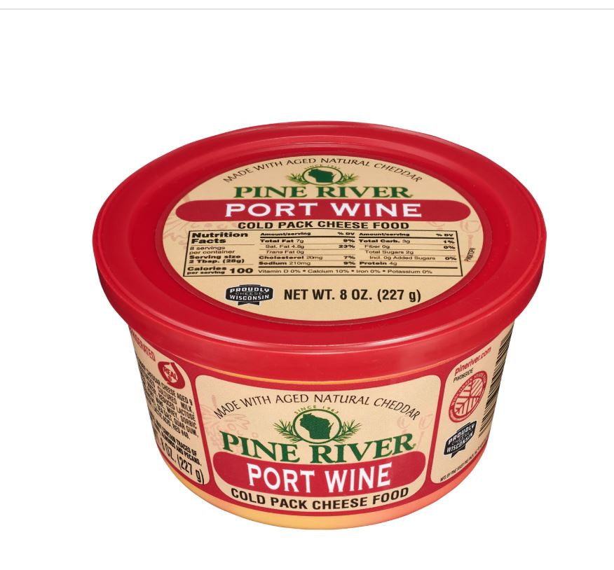 Pine River Port Wine Spread 8 oz