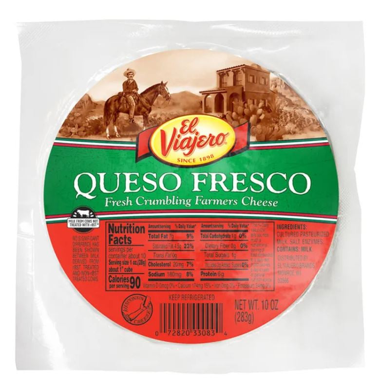 El Viajero Queso Fresco cheese 10oz