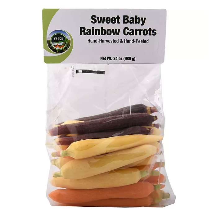 Sweet Baby Rainbow Carrots 24oz