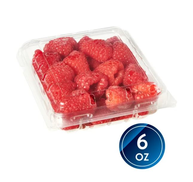 Raspberries, 6oz.