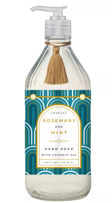 Chateau Rosemary & Mint Hand Soap 16oz