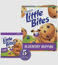 Entenmanns Little Bites Blueberry Mini Muffins 5pouches 8.25oz