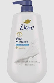 Dove Deep Moisture Renewing Body Wash with Pump 30.6 oz