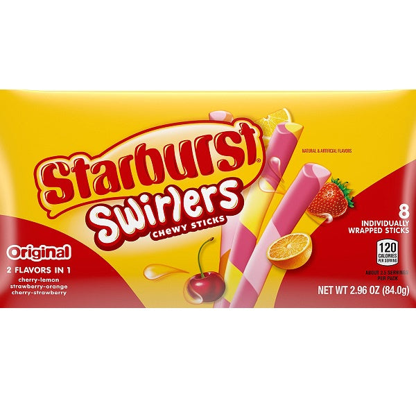 Starburst Swirlers Chewy Sticks 2.96oz