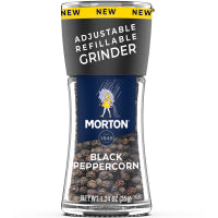 Morton Grinder Black Peppercorn 1.24oz