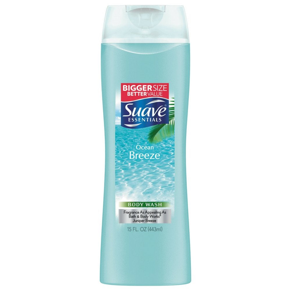 Suave Essentials Body Wash Ocean Breeze 18oz