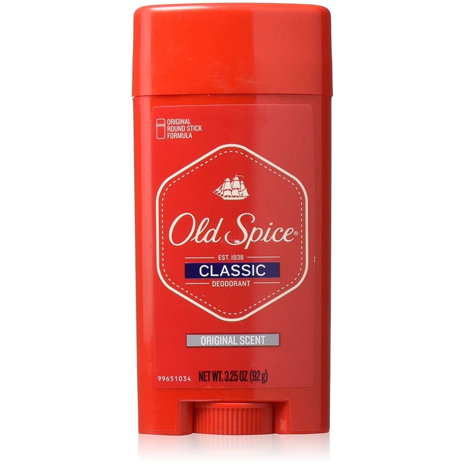 Old Spice Deodorant Classic Original 3.25oz