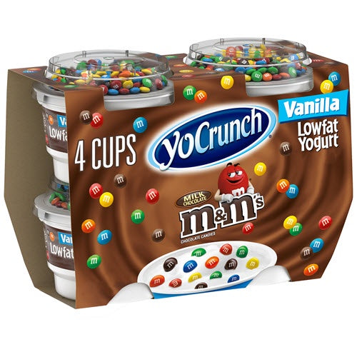 Yocrunch Yogurt Vanilla M&M