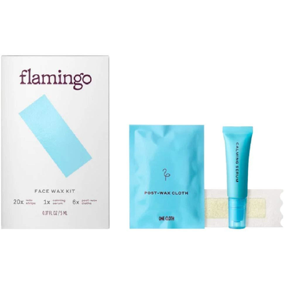 Flamingo Facial Wax Strips 20 ct