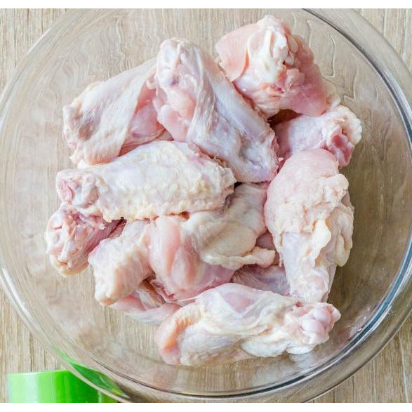 Case Patuxent Fresh Chicken Wings Sections Jumbo 1st & 2nd Sections 40lb. $4.12/lb.