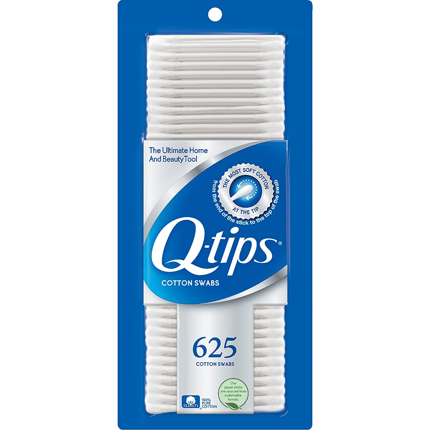 Q-Tips Cotton Swabs 625ct