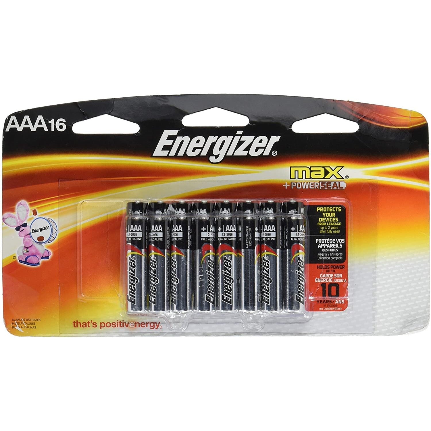 Energizer Max Batteries AAA 16ct