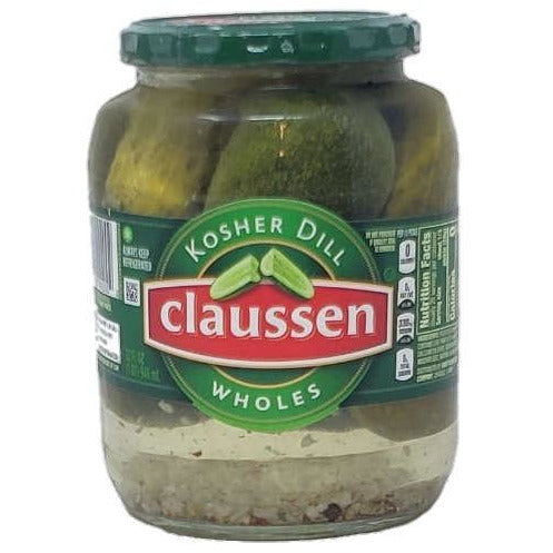 Kraft Claussen Pickles Refrigerated Whole 32oz