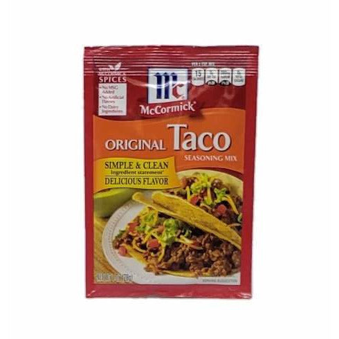 McCormick Taco Seasoning Mix Regular 1oz