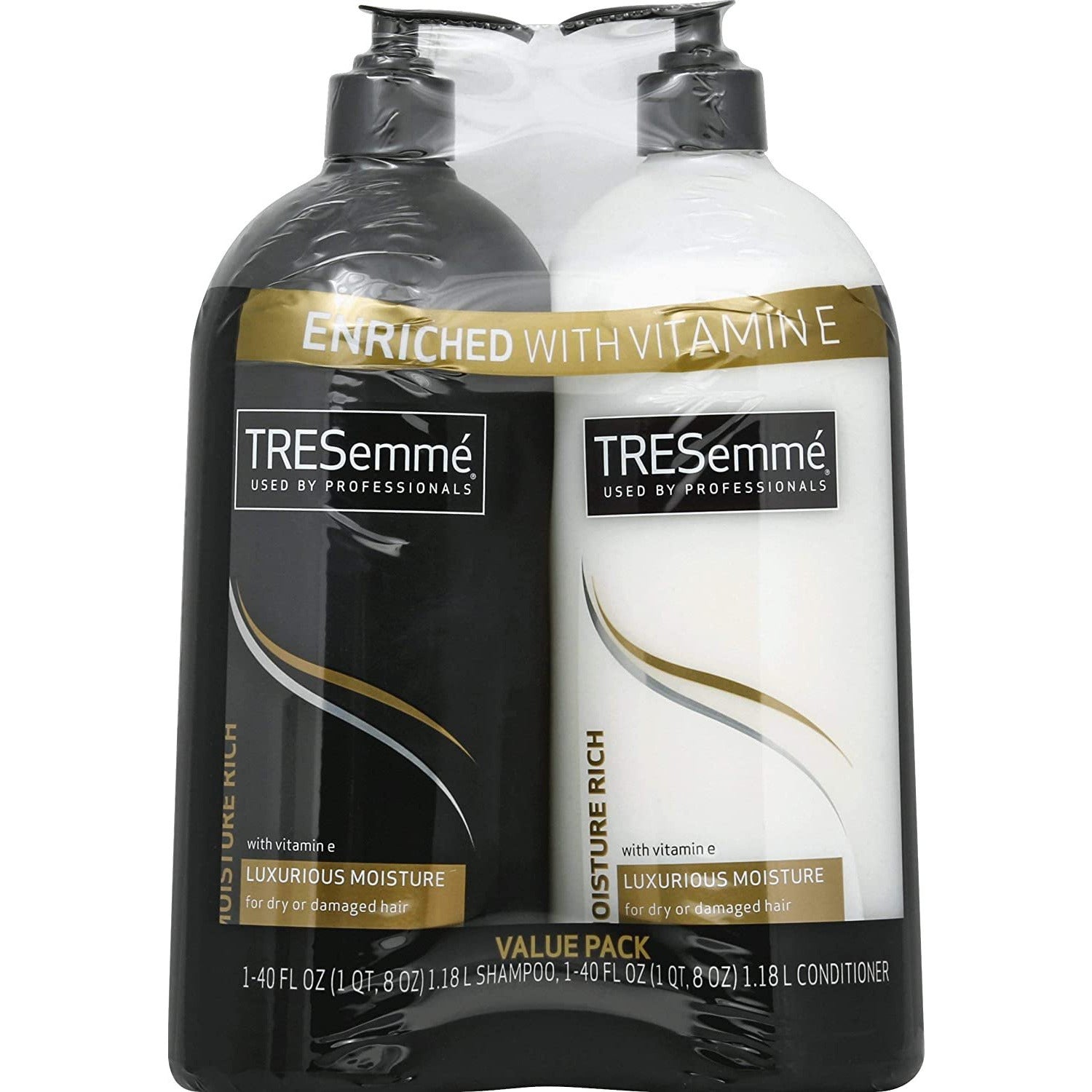 Tresemme Moisture Rich Shampoo & Conditioner Pack 2ct/40oz