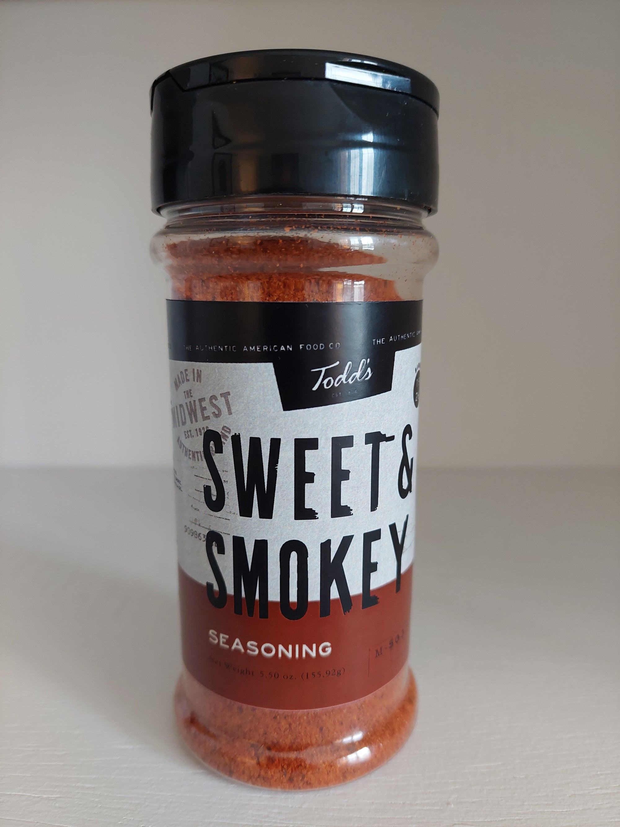 Todd's Sweet & Smokey Seasoning 5.5 oz