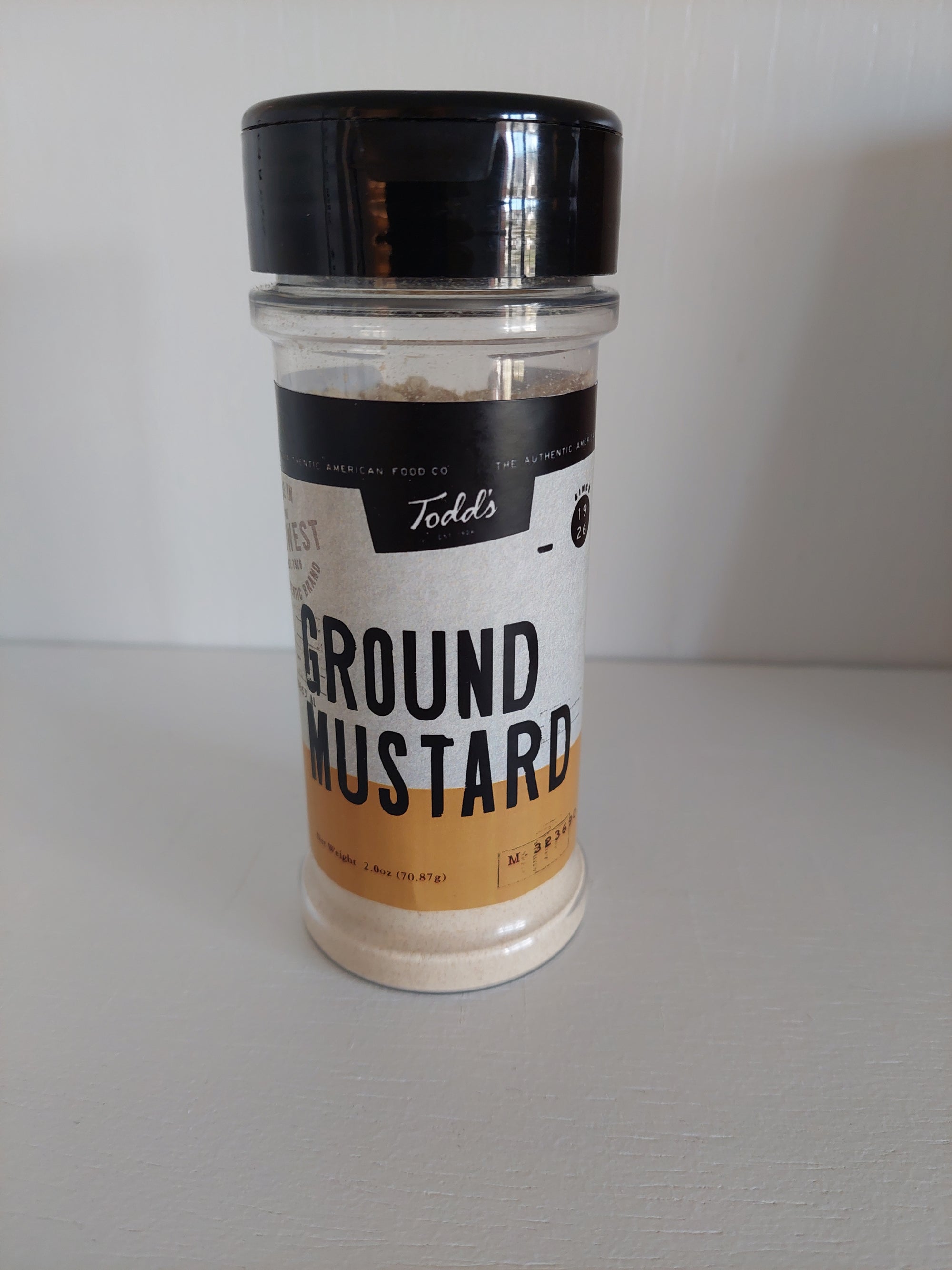 Todd's Ground Mustard 2.5 oz