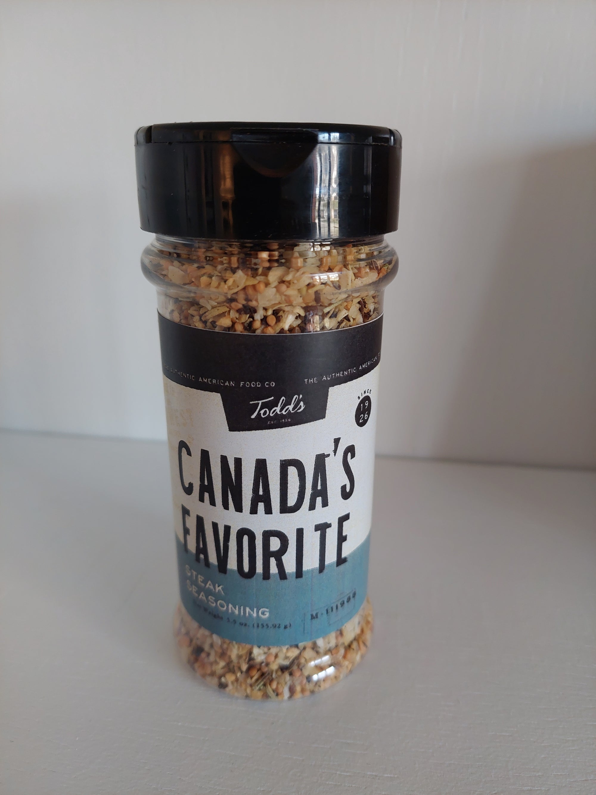 Todd's Canada's Favorite Steak Seasoning 5.5 oz