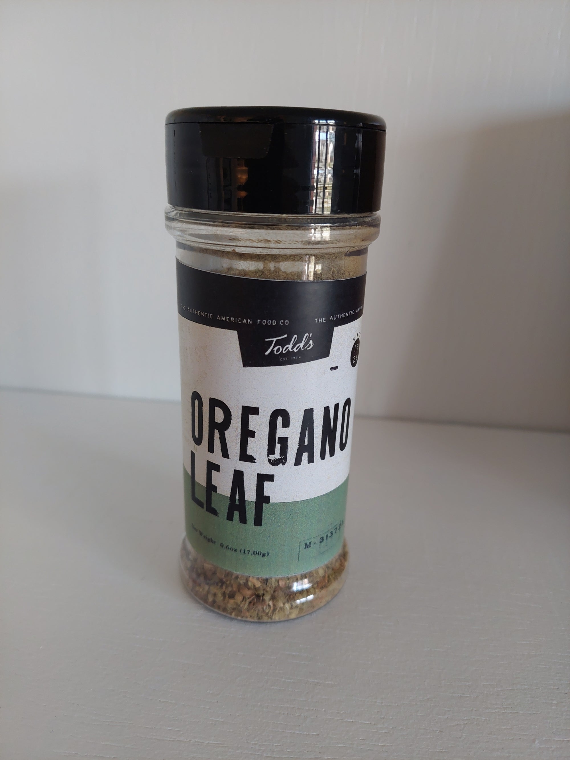 Todd's Oregano Leaf .6oz