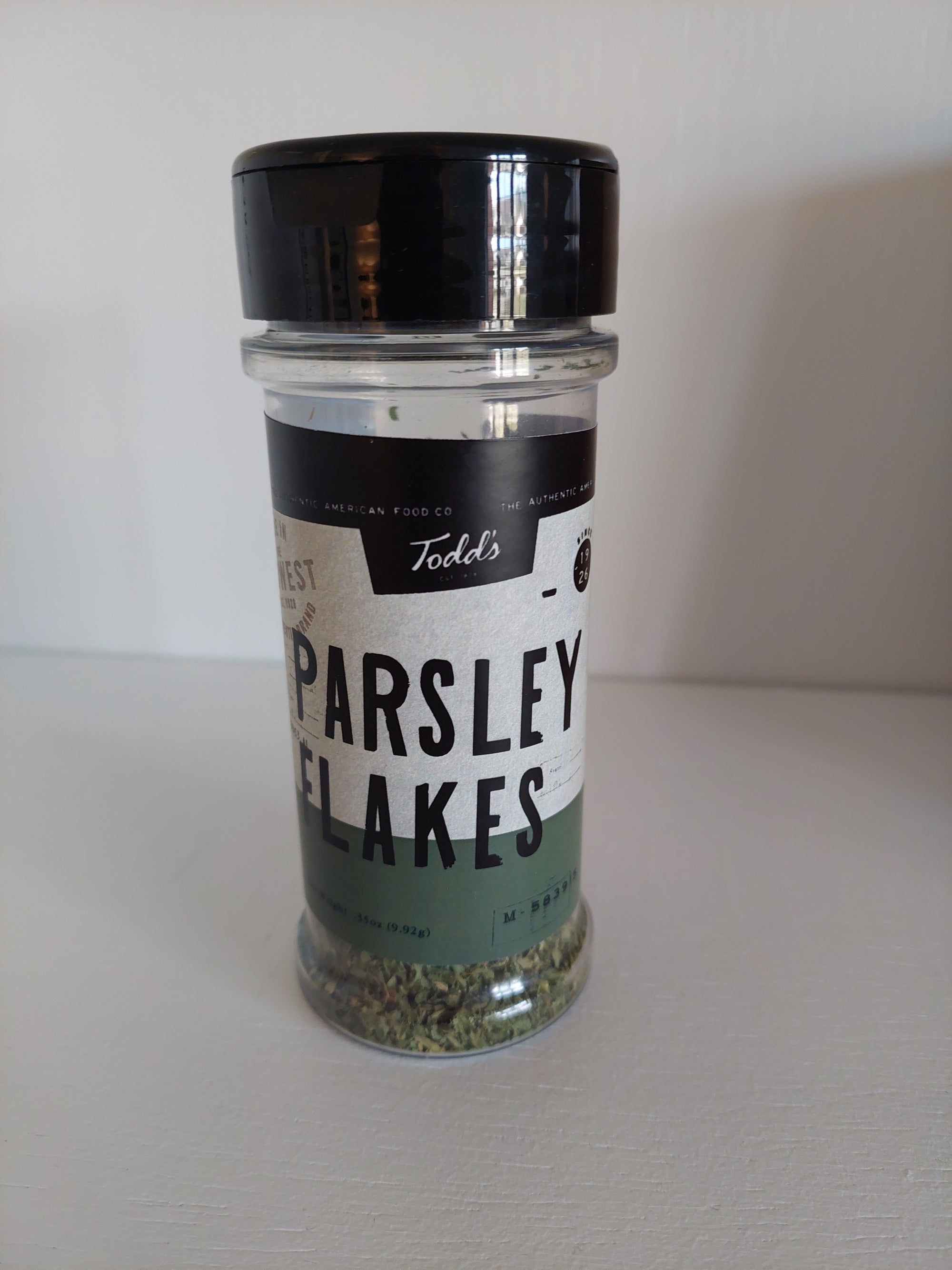 Todd's Parsley Flakes .35 oz