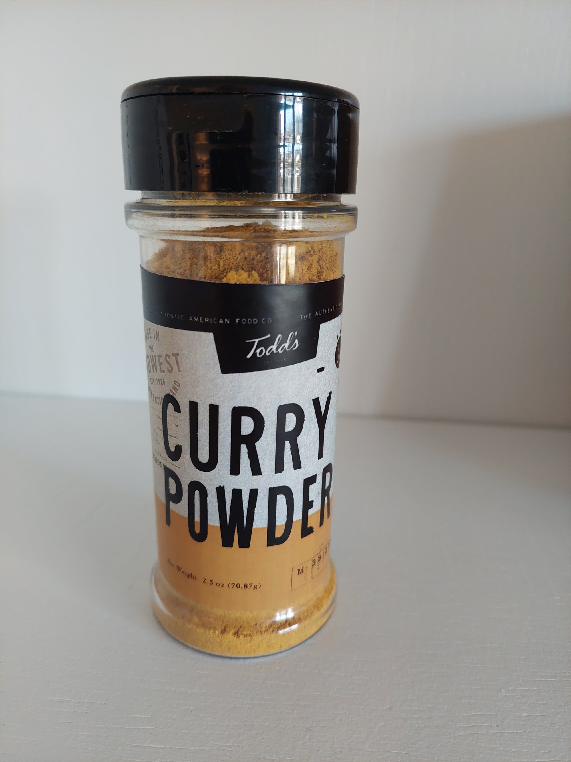 Todd's Curry Powder 2.5 oz