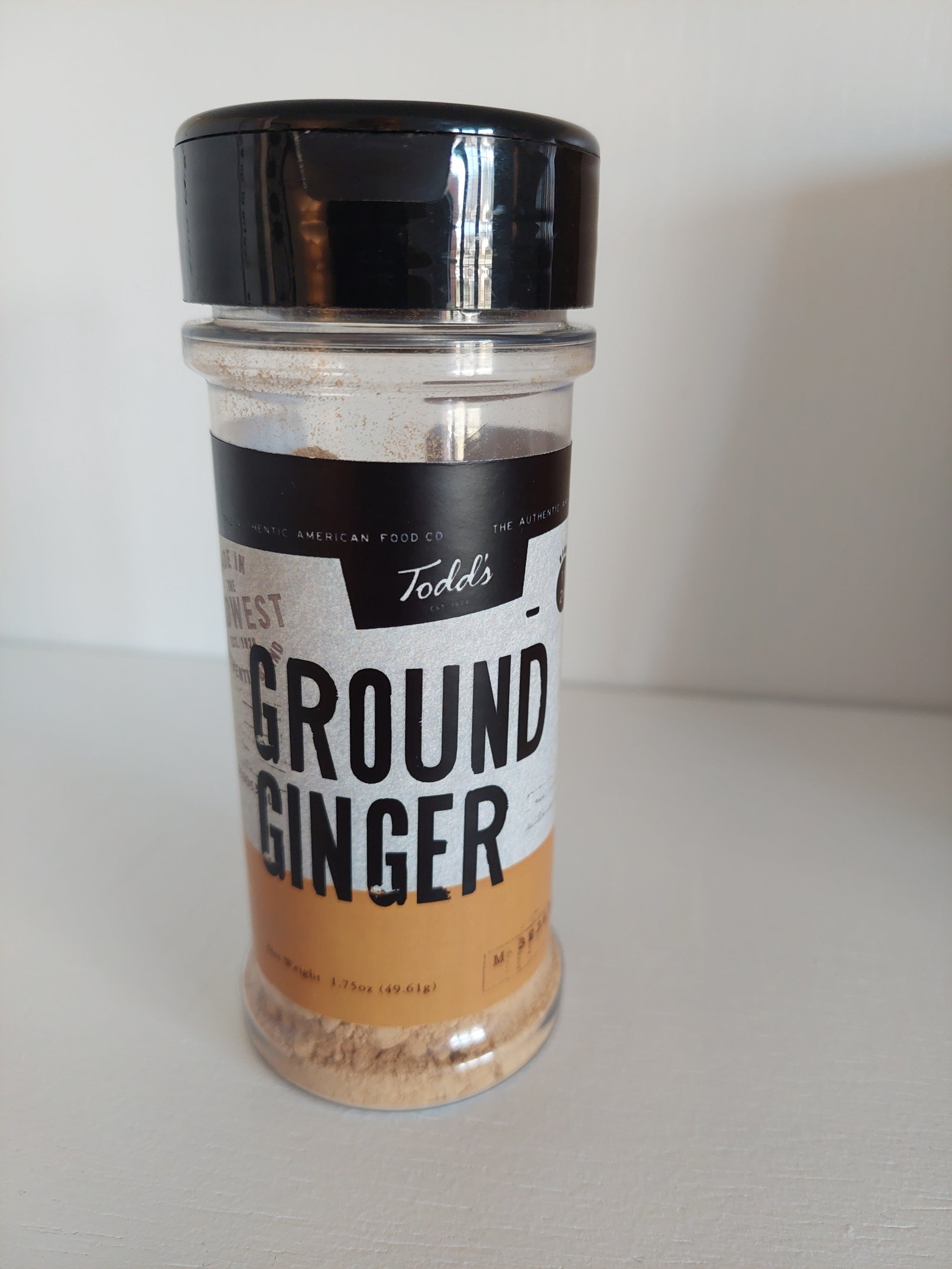 Todd's Ground Ginger 1.75 oz