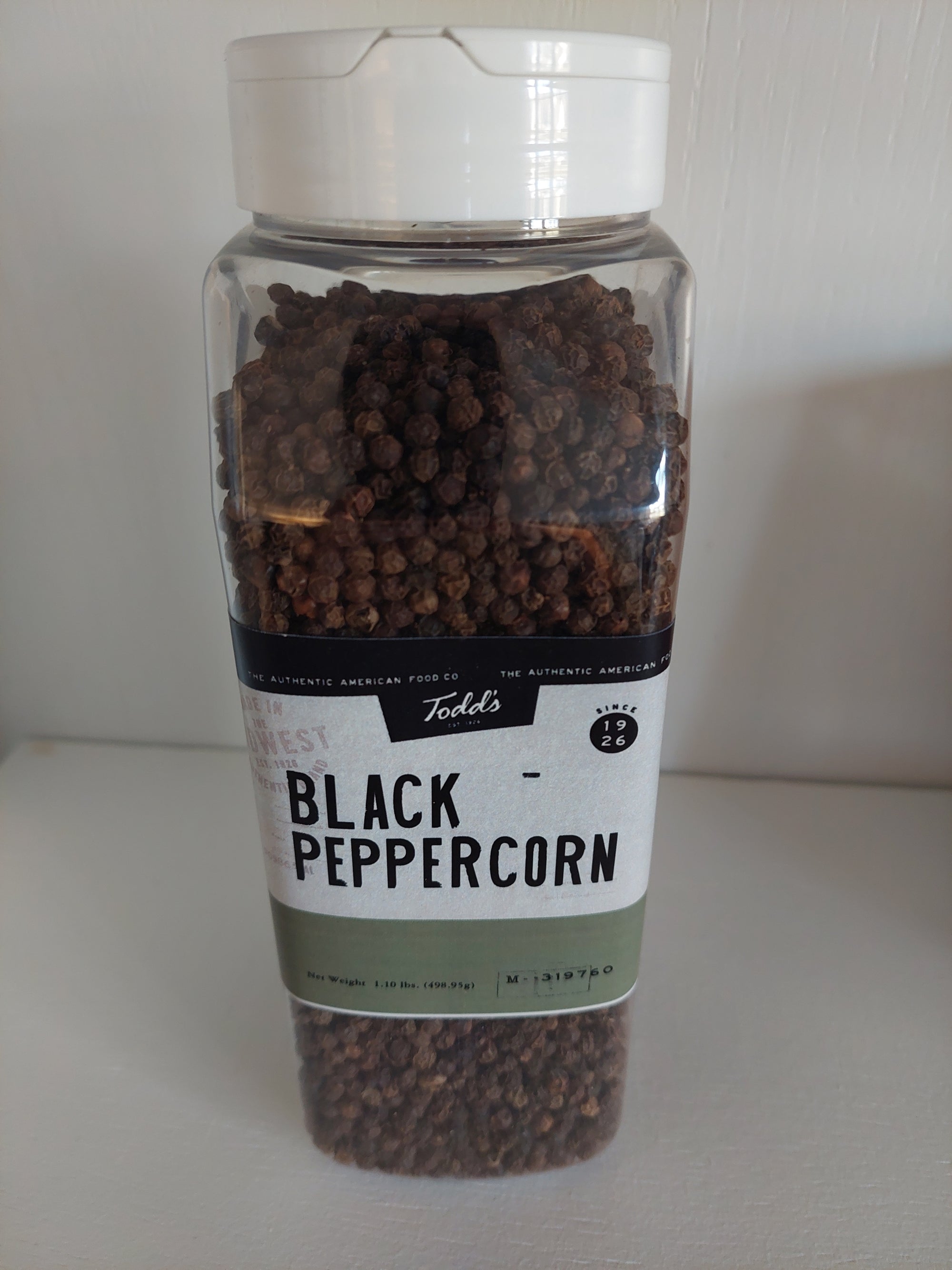 Todd's Black Peppercorn 1.1 lb