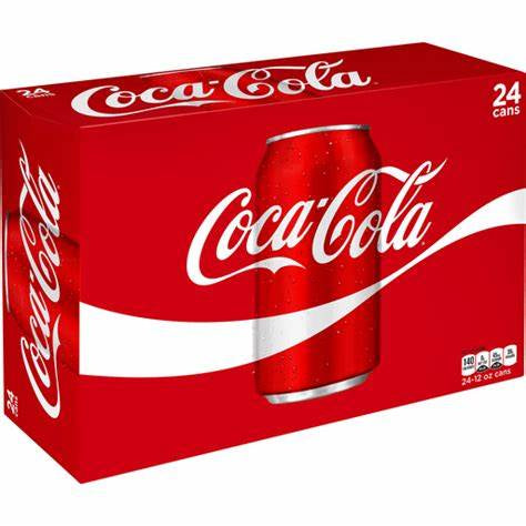 Coca Cola Soda Original Coke 24ct/12oz(Deposit Incl)