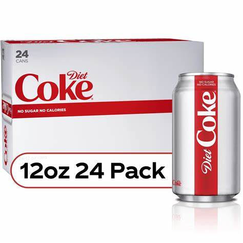 Coca Cola Soda Diet Coke 24ct/12oz(Deposit Incl)