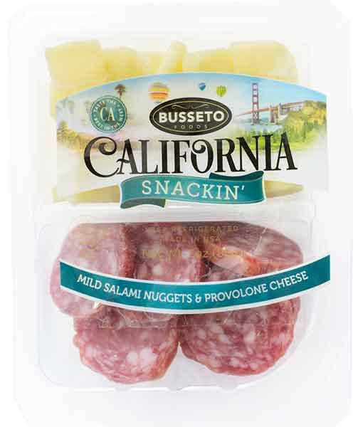 Busseto Salami Nuggets & Provolone, 3oz