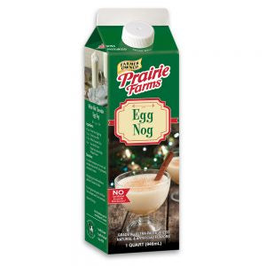 Prairie Farms Egg Nog UHT 1qt