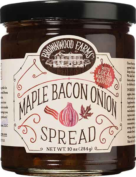 Brownwood Farms Maple Bacon Onion Jam Spread 10oz