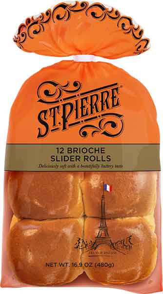 St Pierre Slider Rolls 12ct