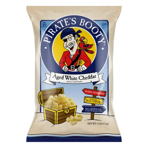 Pirates Booty White Cheddar Puffs 4oz