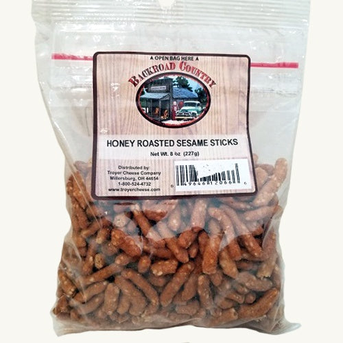 Troyer Backroad Country Sesame Sticks Honey Roasted 8oz