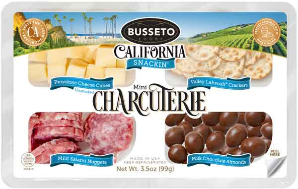 BIZ Busseto Mini Charcuterie Snack Tray, 3.5 oz