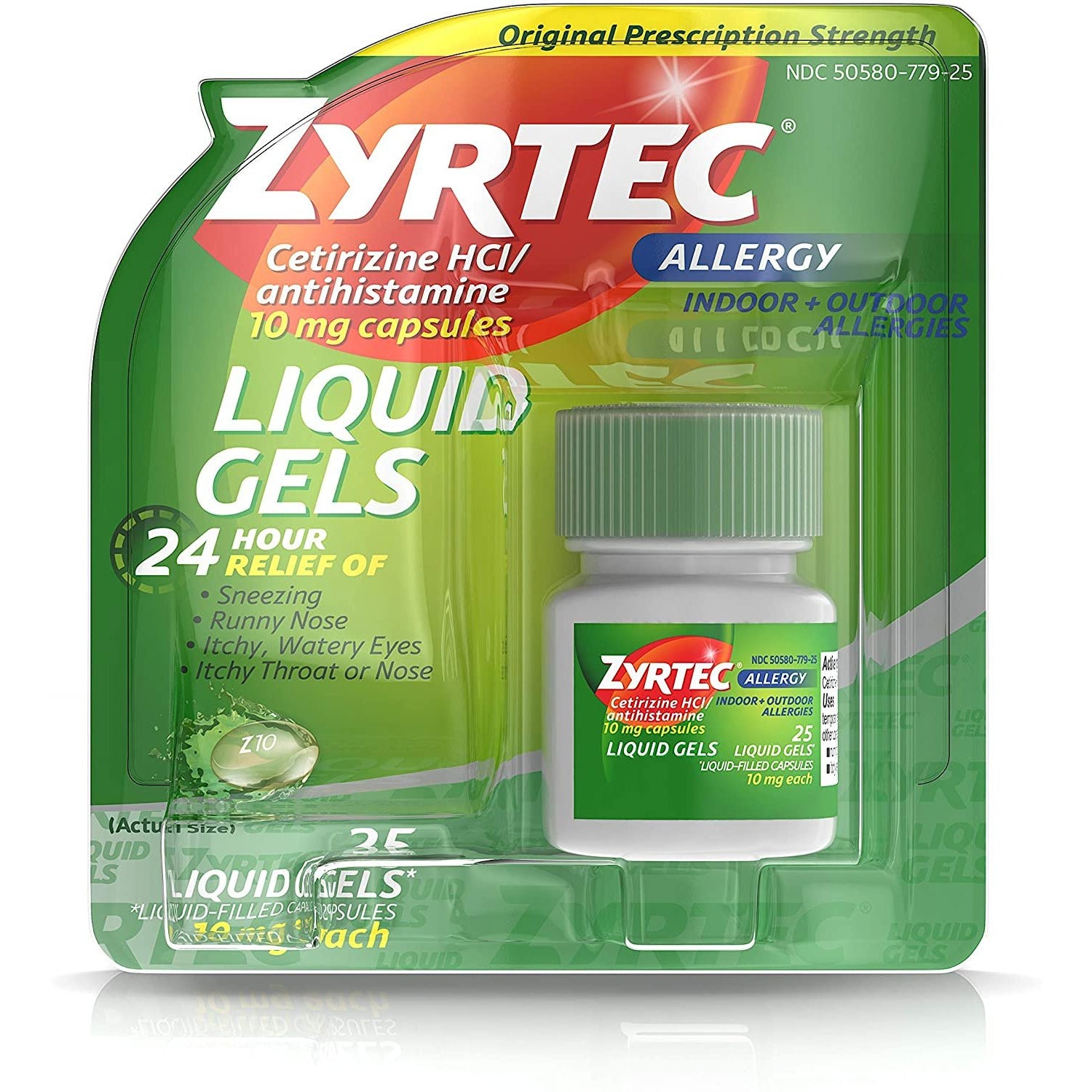 Zyrtec Allergy Liquid Gels 24ct