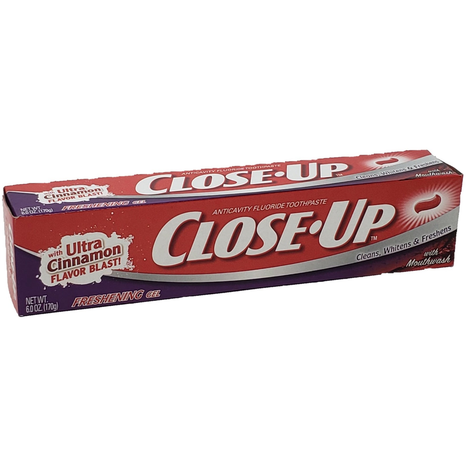 Close Up Toothpaste Refreshing Red Gel 6oz