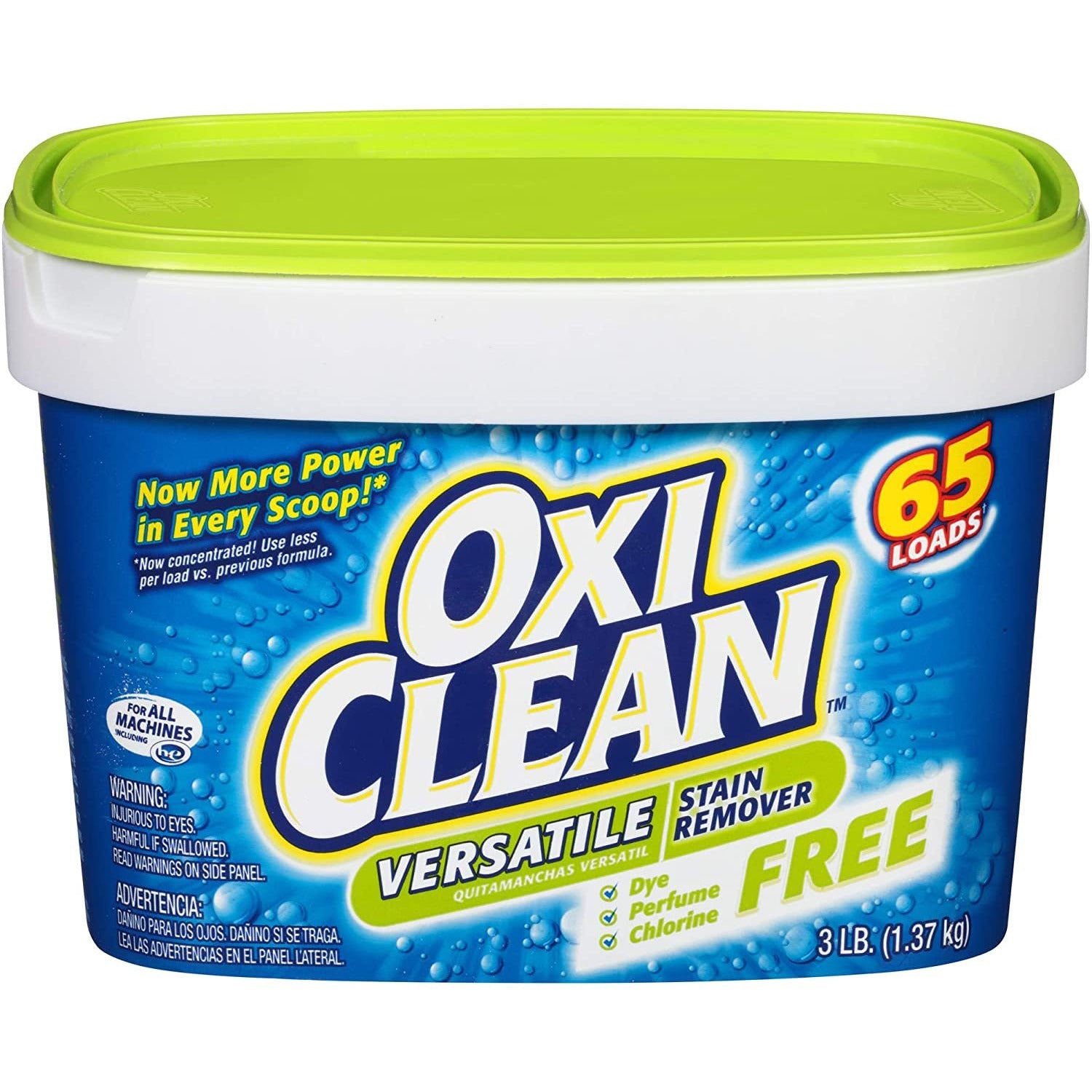 OxiClean Stain Remover Powder Free 3lbs