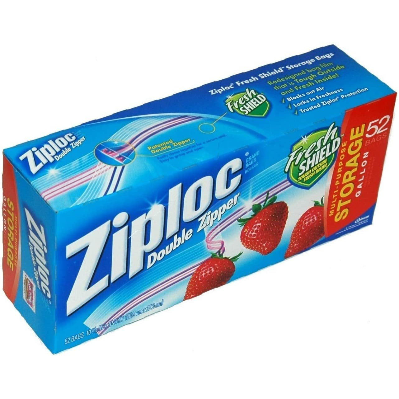 Ziploc Bags Storage Gallon 52ct