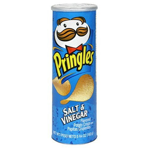 Pringles Chips Salt & Vinegar 6.38oz